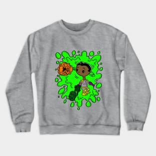 Frightfully Funky Zeddemore! Crewneck Sweatshirt